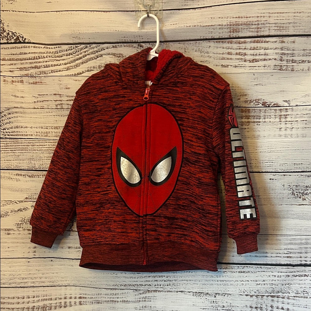 Red and Black Spider-Man  jacket size 5